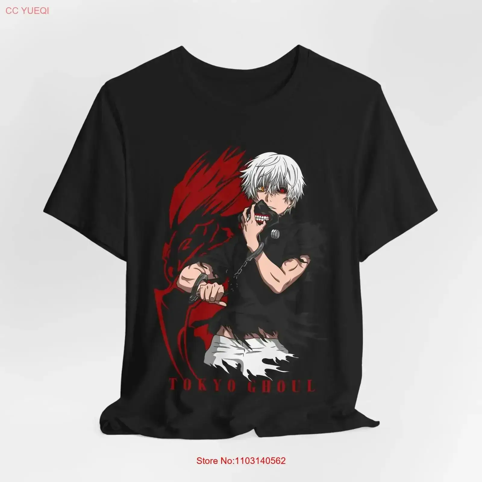 Anime Merchandise For Men - Kaos Anime Tokyo Ghoul Merchandise Penggemar
