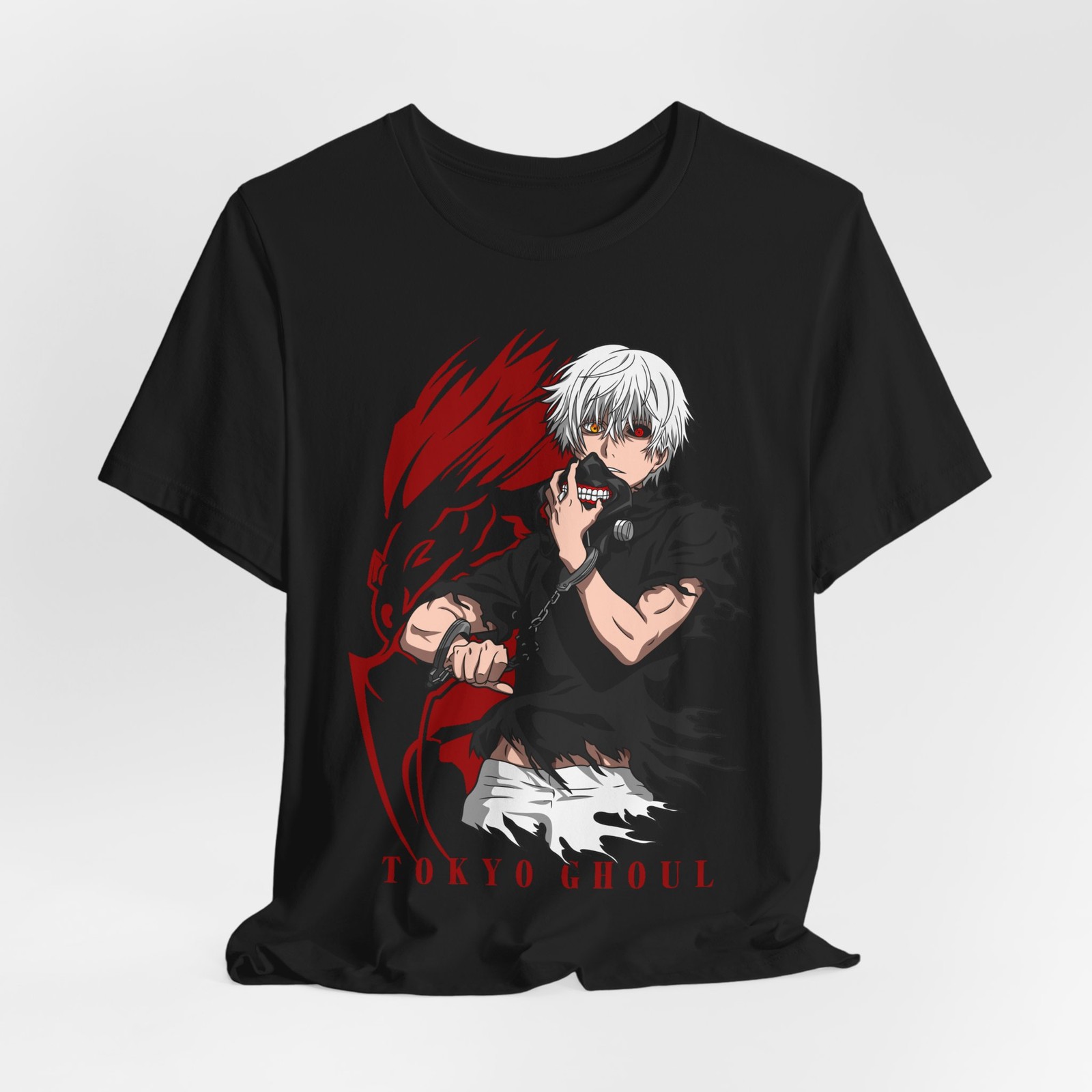Anime Merchandise For Men - Kaos Anime Tokyo Ghoul, Kaos Lengan