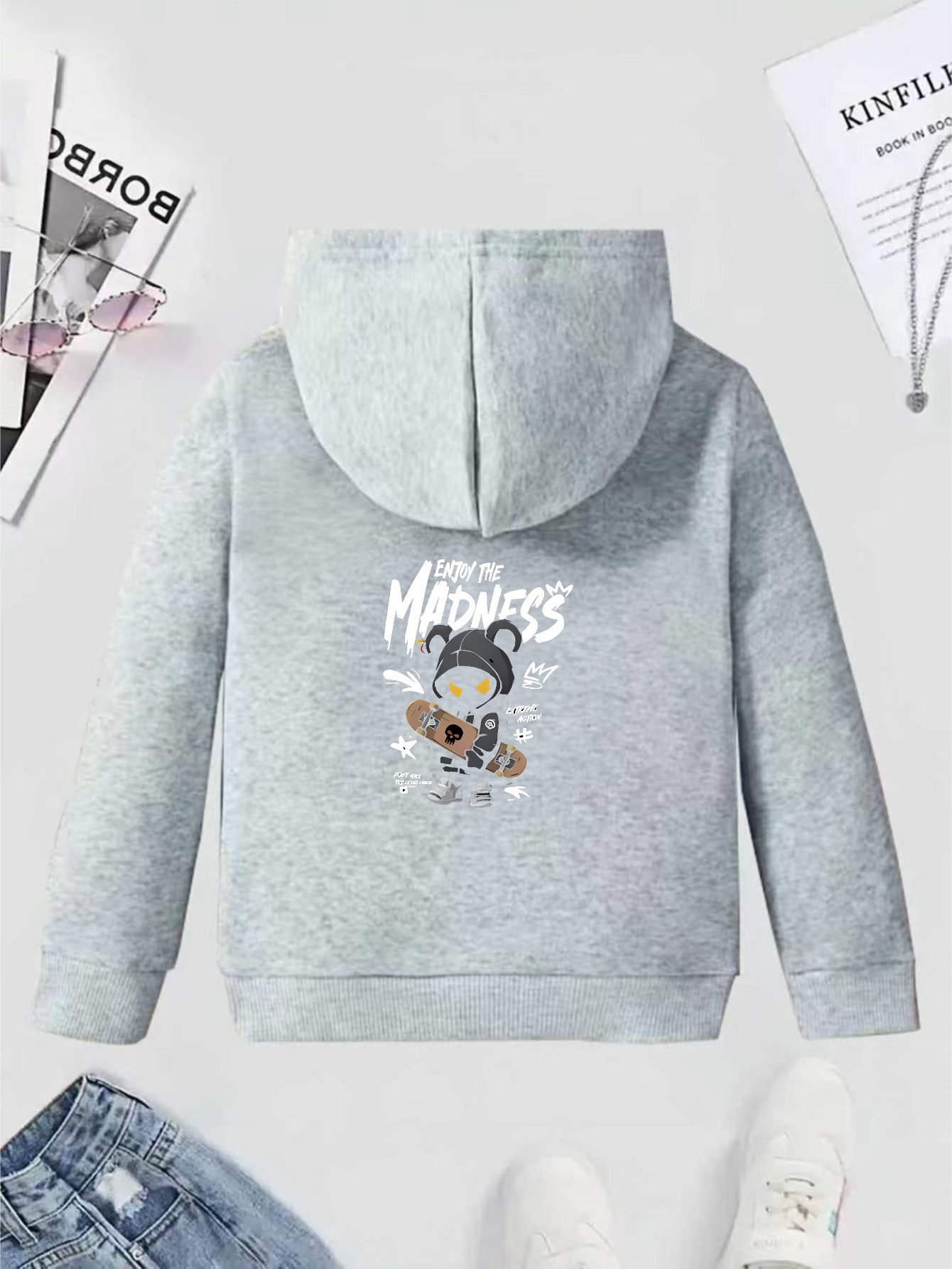 Hoodie Fashion Anak Laki-laki: - Anime Merch Hoodie ulasan dan harga