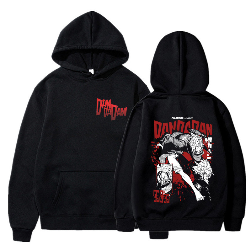 Hoodie Grafis Dandadan Ayase M - Anime Merch Hoodie ulasan dan harga