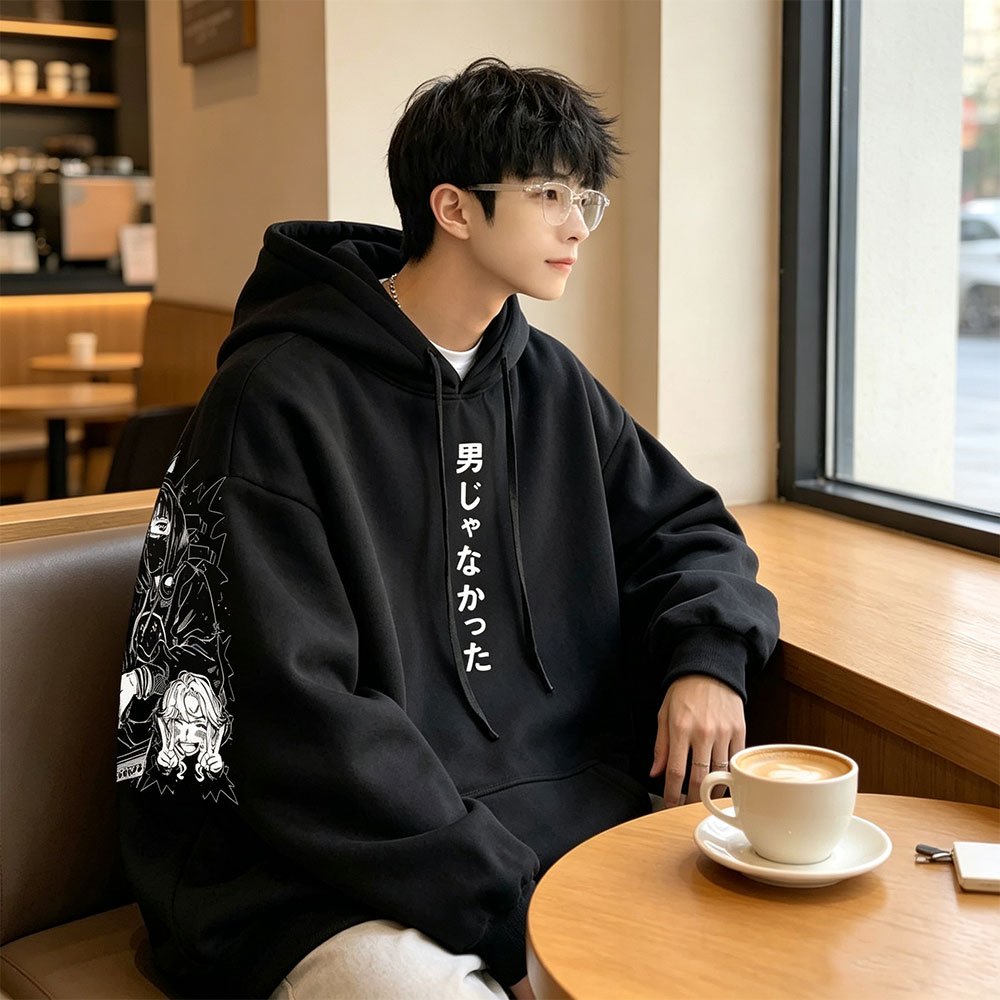Anime The Guy Dia Sangat Menar - Anime Merch Hoodie ulasan dan harga