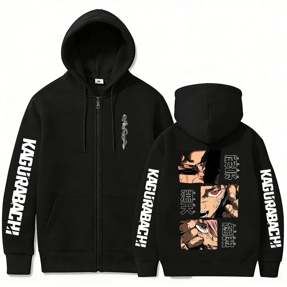 Hoodie Zipper Merchandise Anim - Anime Merch Hoodie ulasan dan harga
