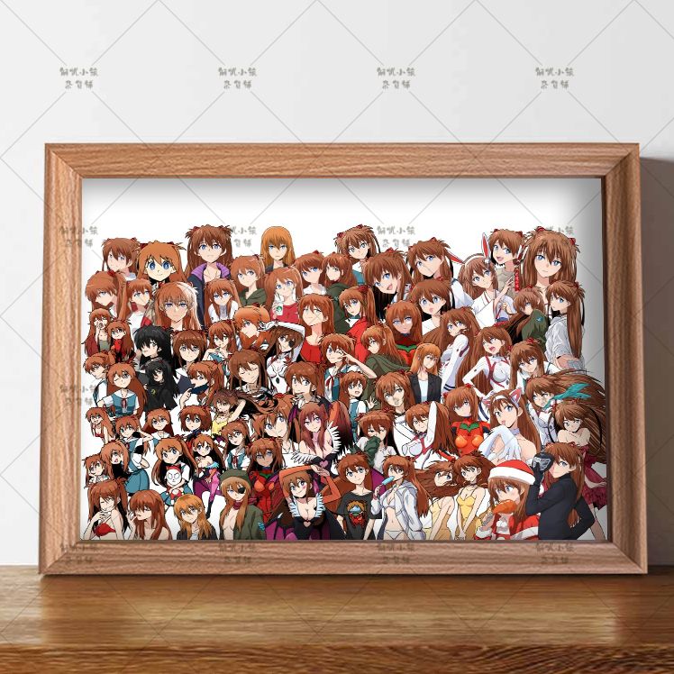 EVA Asuka Langley Soryu Mercha - Evangelion Anime Merchandise ulasan dan harga