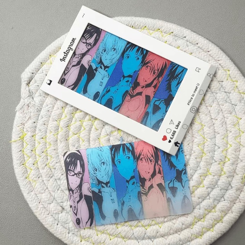 Kartu EVA Shinji Rei Asuka Lan - Evangelion Anime Merchandise ulasan dan harga