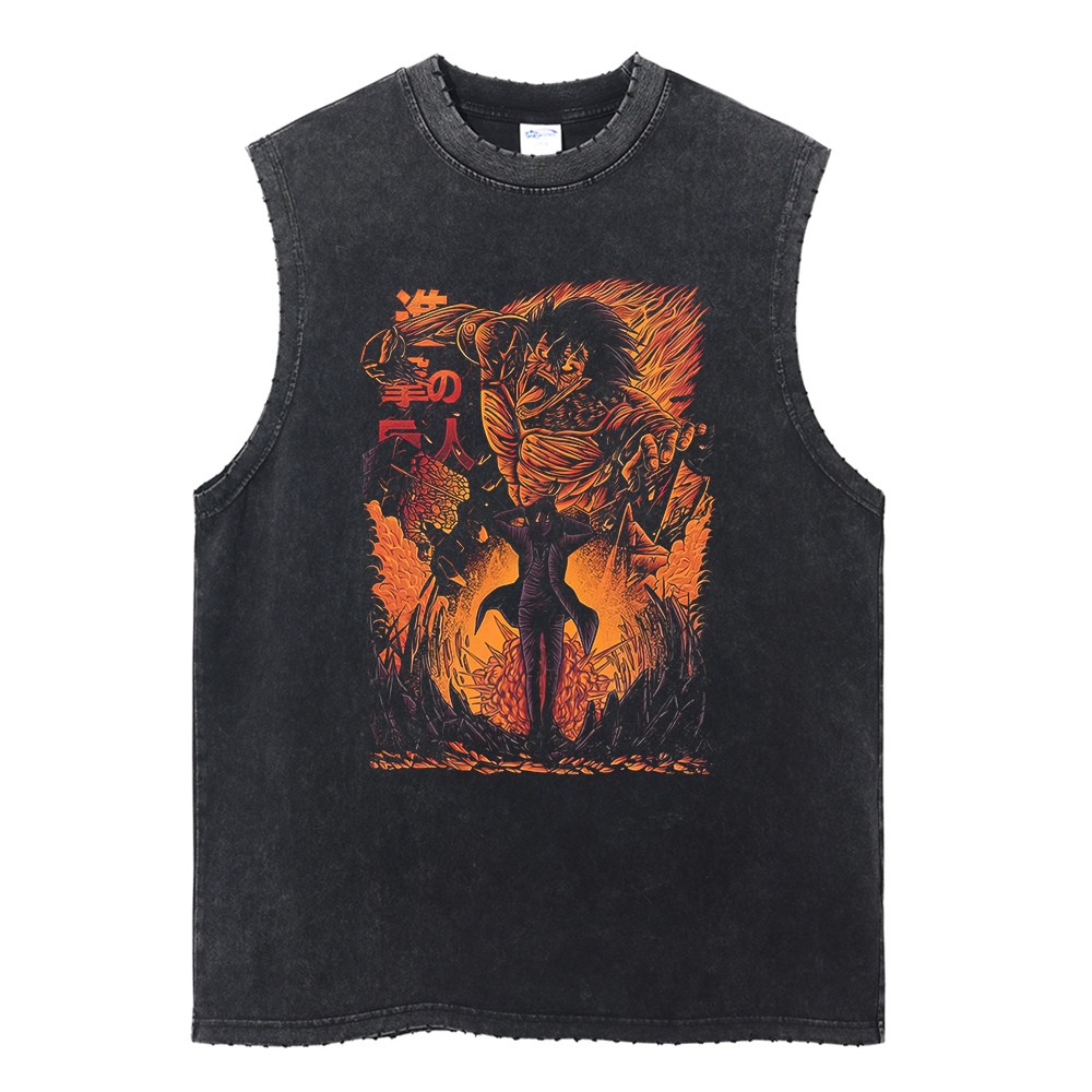 Rompi Gym Pria Attack on Titan - Anime Merchandise Store In Japan ulasan dan harga
