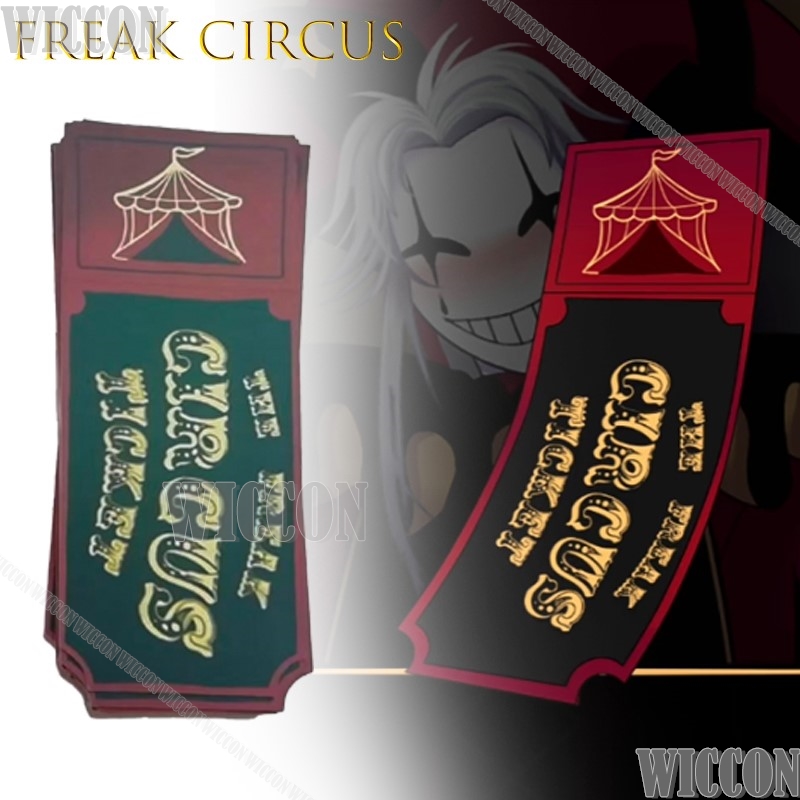 Kartu Tiket Freak Circus Merah - Anime Merchandise In Japanese ulasan dan harga