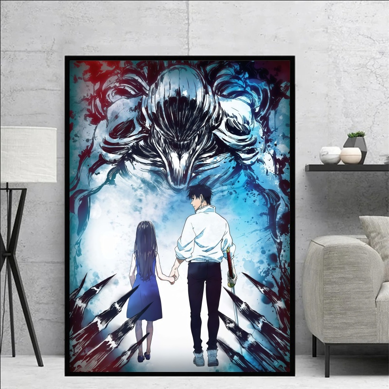 Jujitsu Kaisen Yuta Okkotsu &  - Anime Poster Print ulasan dan harga