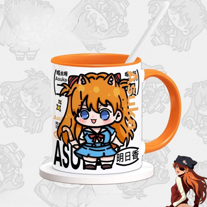 EVA Asuka Langley Soryu Mercha - Evangelion Anime Merchandise ulasan dan harga