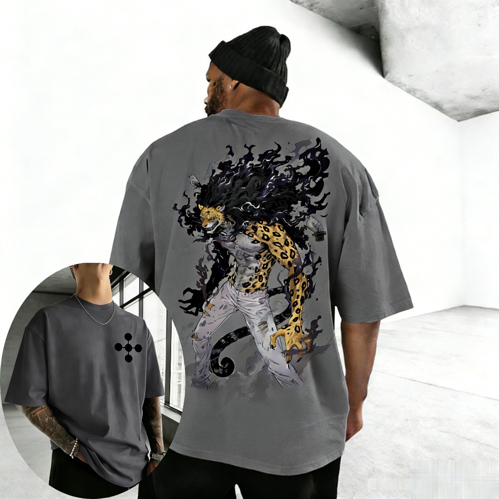 Kaos Katun Unisex Rob Lucci On - Anime Merchandise Store In Japan ulasan dan harga