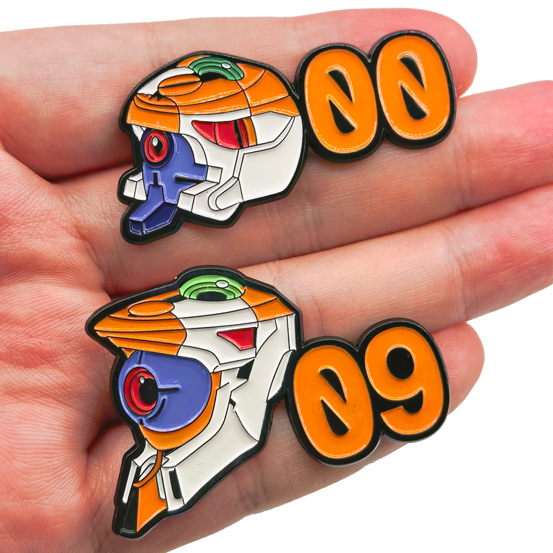 Lencana Logam Neon Cute Genesi - Evangelion Anime Merchandise ulasan dan harga