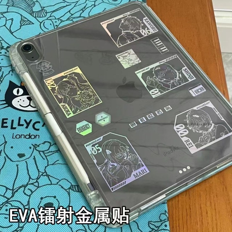 Stiker Laser EVA Shinji Rei As - Evangelion Anime Merchandise ulasan dan harga