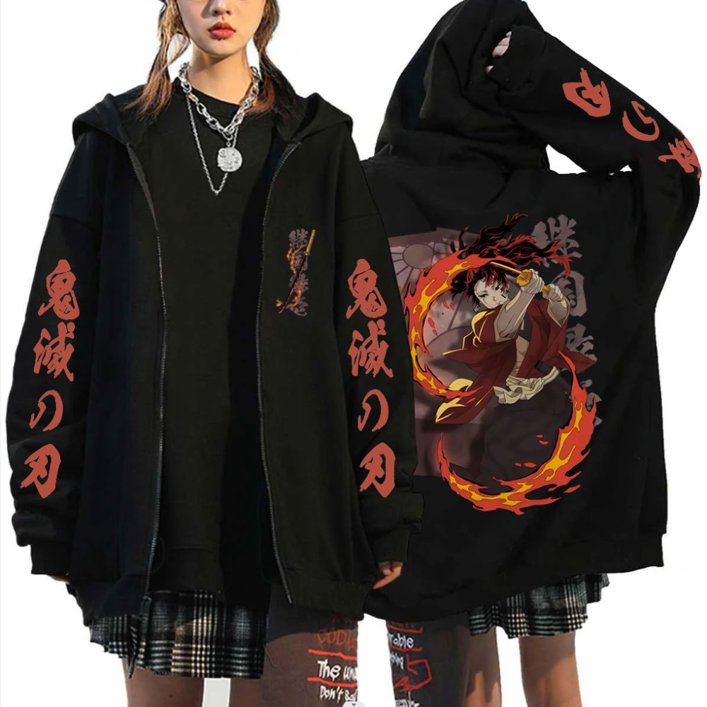 Hoodie Resleting Merchandise D - Anime Merchandise Store In Japan ulasan dan harga